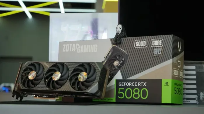 Placa de Vídeo Seminova - RTX 5080 16GB ZOTAC GAMING SOLID CORE OC por R$ 9.499
