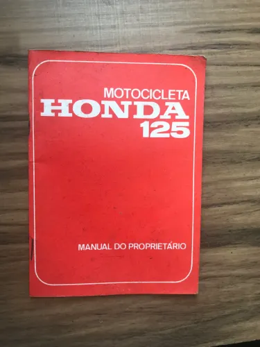 Manual do Proprietário CG 125 Bolinha (original)