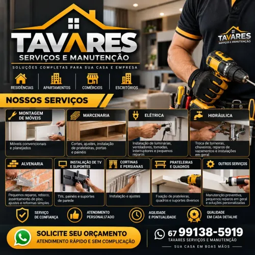 Tavares serviços e manutenção