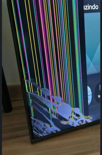 Tv 55" Samsung 4k retirada de peças 
