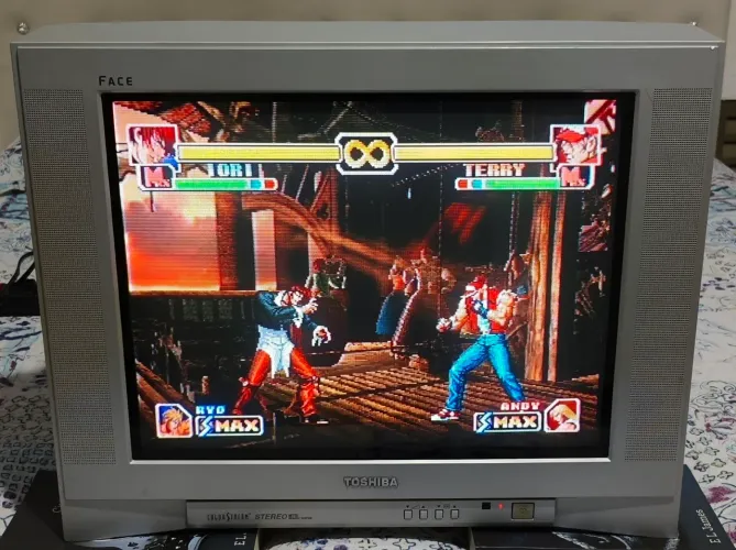 Tv de tubo Toshiba Face 21 com s-video Entrego !