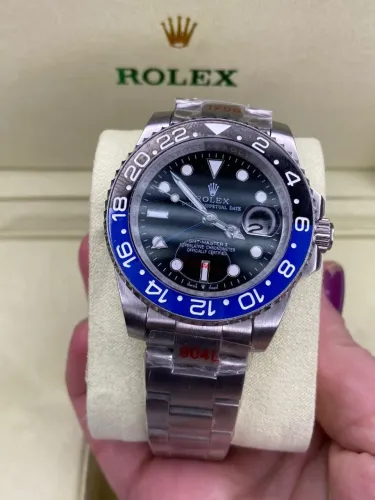 Rolex GMT-Master II Batman Azul E Preto Automático Premium C Garantia