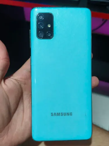 Galaxy A71 - 128GB, 6GB RAM, Tela AMOLED, Biometria Off