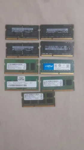 Memoria para notebook Ddr4 e Ddr3