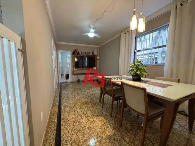 Apartamento com 3 dormitórios à venda, 98 m² por R$ 500.000,00 - Gonzaga - Santos/SP