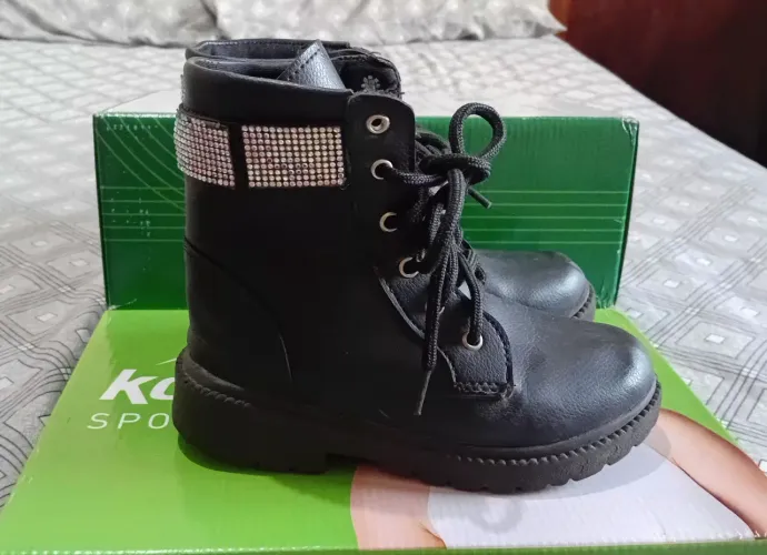 Bota infantil menina Tam 30