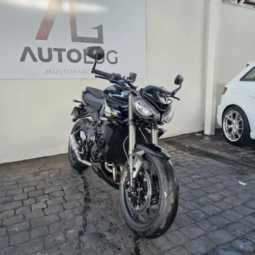 TRIUMPH STREET TRIPLE 765 RS PRETO 2024