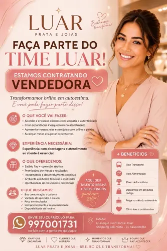Vaga de vendedor(a)