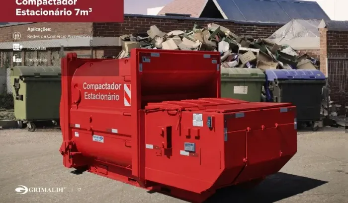 Compactador Estacionário 7m³ ? Grimaldi