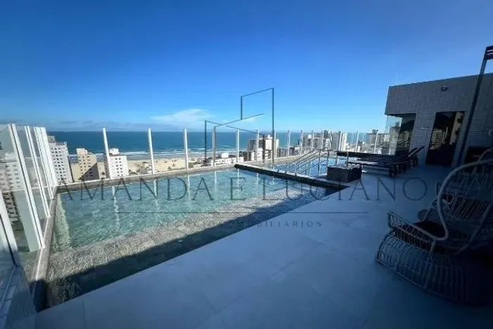 Cobertura para Venda em Praia Grande, Guilhermina, 4 dormitórios, 3 suítes, 4 banheiros, 2