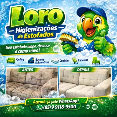 Higienização de estofados 