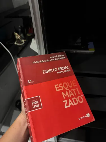 Direito Penal - Parte Geral - Esquematizado, da 8ª edição,com coordenação de Pedro Lenza