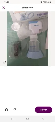 Bomba tira leite materna elétrica