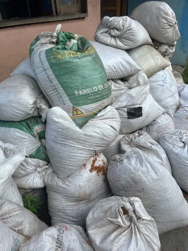Maravalha ensacada (Pó grosso)