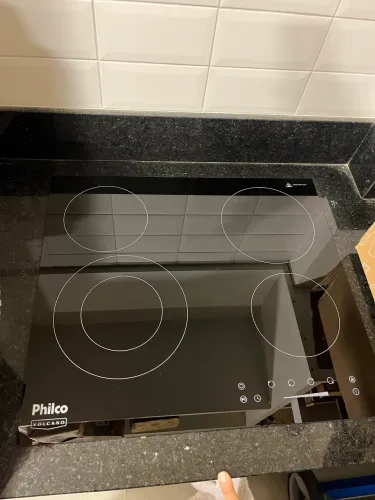 cooktop volcano 4 bocas de indução Philco