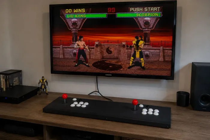  Fliperama Arcade Retrô 80's