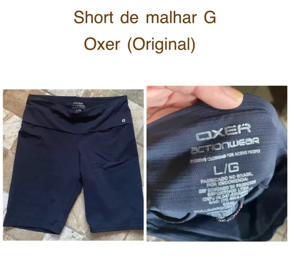 Short de malhar original a Oxer G