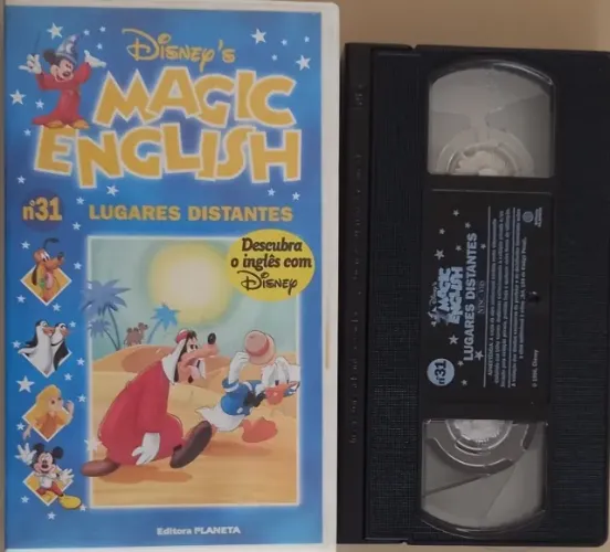 VHS Disney Magic English - 31 - Lugares Distantes