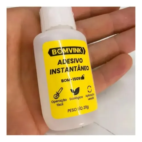 Cola Instantânea Bom-1509 - 20g Secagem Rápida Bomvink *ENTREGA GRÁTIS*