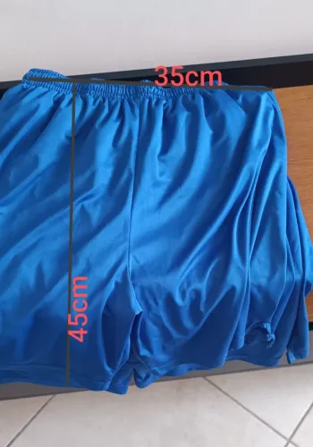 Kit 5 shorts azuis