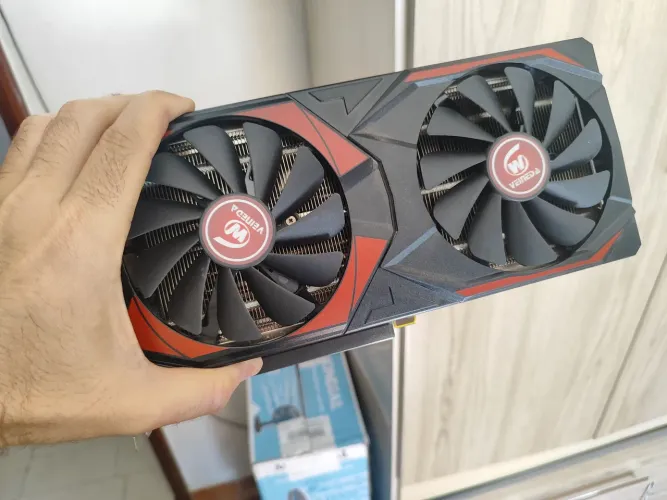 AMD Radeon RX 5600 XT 6GB - Placa de Vídeo Semi-Nova - Gaming 1080p High