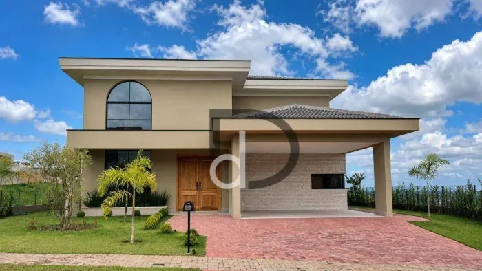 Casa à venda com 4 quartos, todos suítes, 432 m² de área construída - Condomínio Campo de 