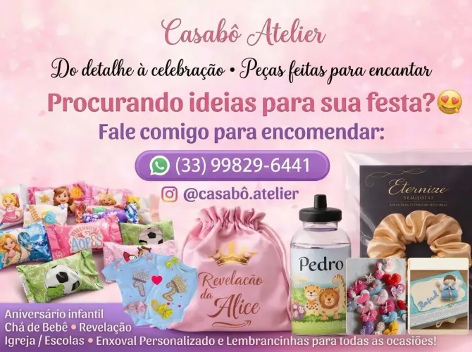 ? Procurando Lembrancinhas e Personalizados Exclusivos?