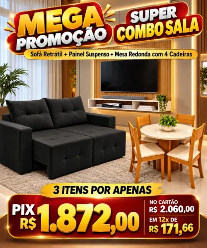 Combo sala completa!! Promoção