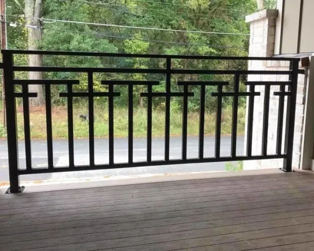 Guarda corpo de metal é aqui