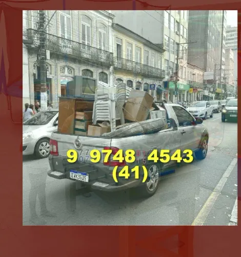 Frete em São José dos Pinhais, Curitiba, Pinhais e Centro! Transporte confiável e rápido.