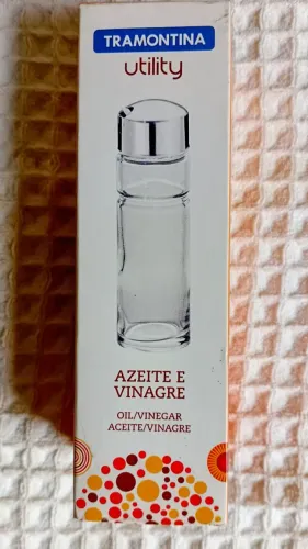 Azeiteira Vidro/Inox TRAMONTINA.
