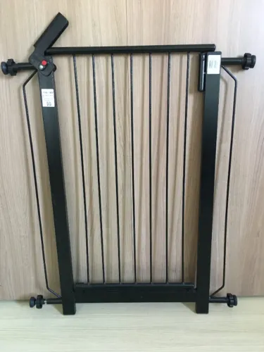 Grade Porta Preta Tubline 70 cm