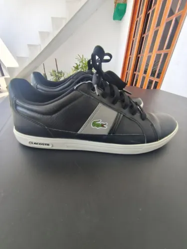 Tenis lacoste casual preto