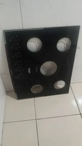 mesa de vidro para fogão