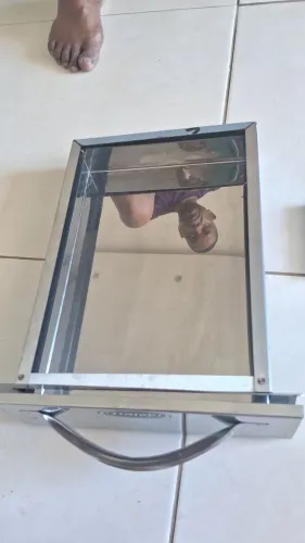 Vendo gaveta churrasqueira nova