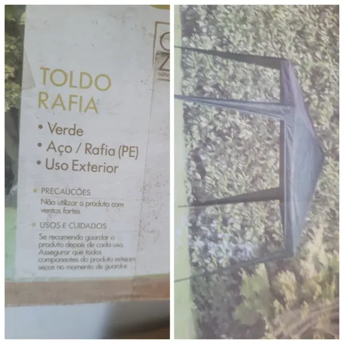 Tenda nunca usada  não tenho mas entérese 