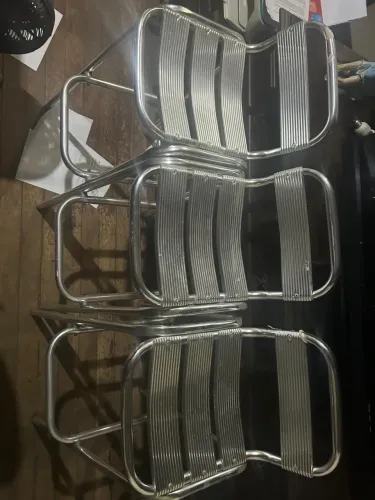 Banquetas de alumínio 