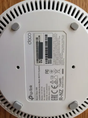 Kit Roteador Mesh TP-Link Deco X60 AX5400 (3 Unidades) - Wi-Fi 6 - Versão v3.2