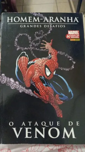 Livro Homem Aranha Grandes desafios - O Ataque de Venom