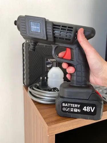 Lavadora Portátil Sem Fio Com Bateria Recarregável