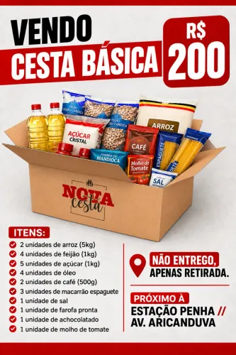 Cesta de alimentos