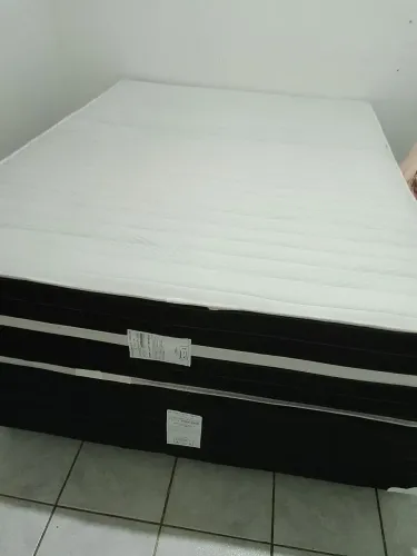 Cama box casal 25 dias de uso 