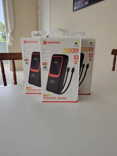 Power Bank Peining WUP-940 20.000mAh - Carregamento Rápido e Display Digital