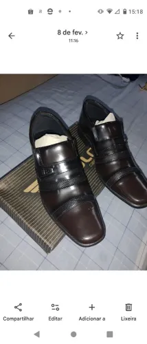Sapato Social NOVO.