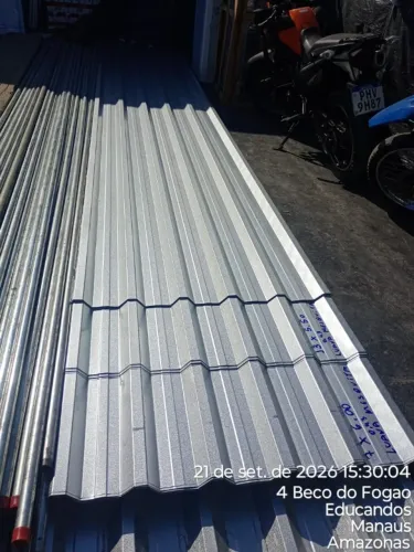 R$ 20,00/m² na Telha Galvalume! Não deixe para depois!