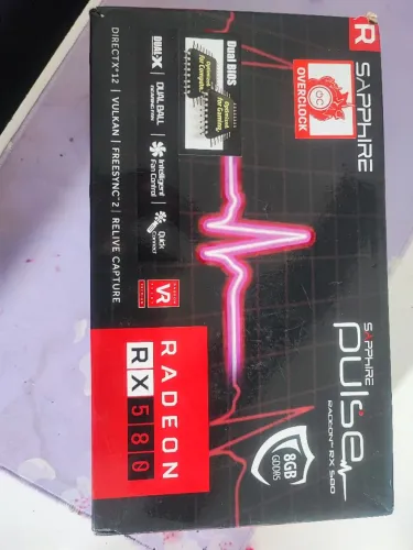 Placa de vídeo RX 580 8GB Sapphire