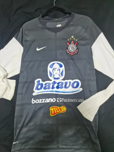 Camisa Corinthians Nike 2011 treino tamanho G manga longa rarissima