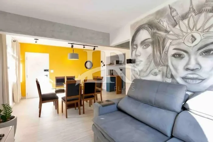 LR Flats Apartamento e Studio - Apartamento mobiliado para locação na Vila Olímpia, veja!