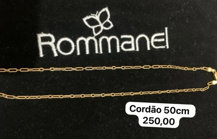 Cordão Rommanel usado 