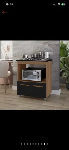 Suporte para cooktop 4 ou 5 bocas